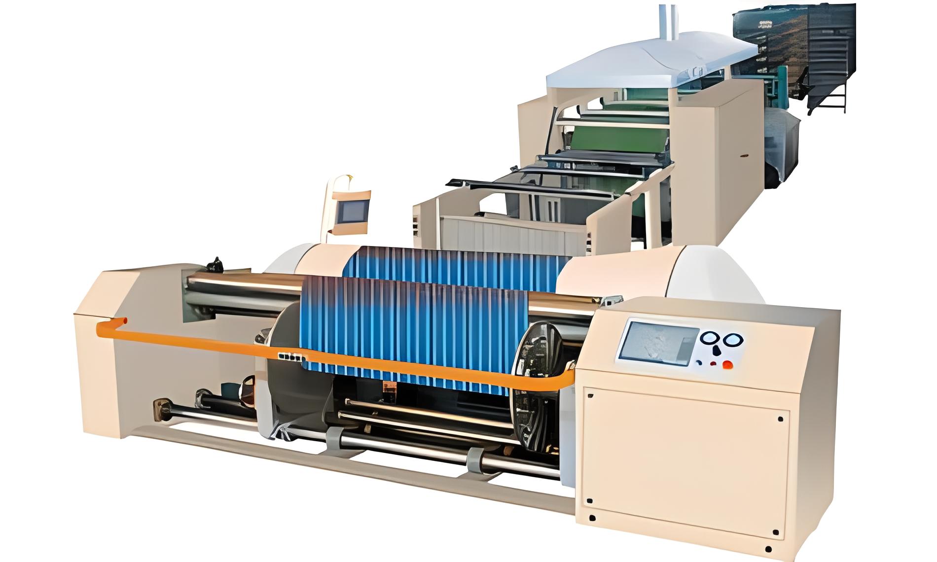 Warping and sizing combination machine