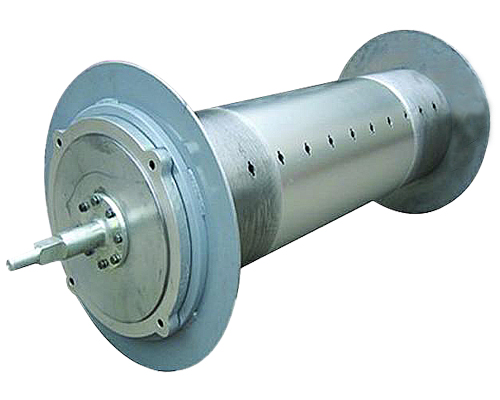 Beam for netting machine