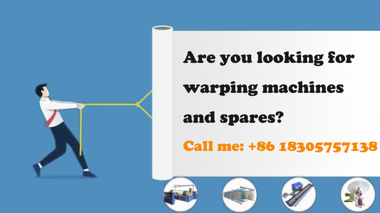 How to calculate the right data for the warping machine process.