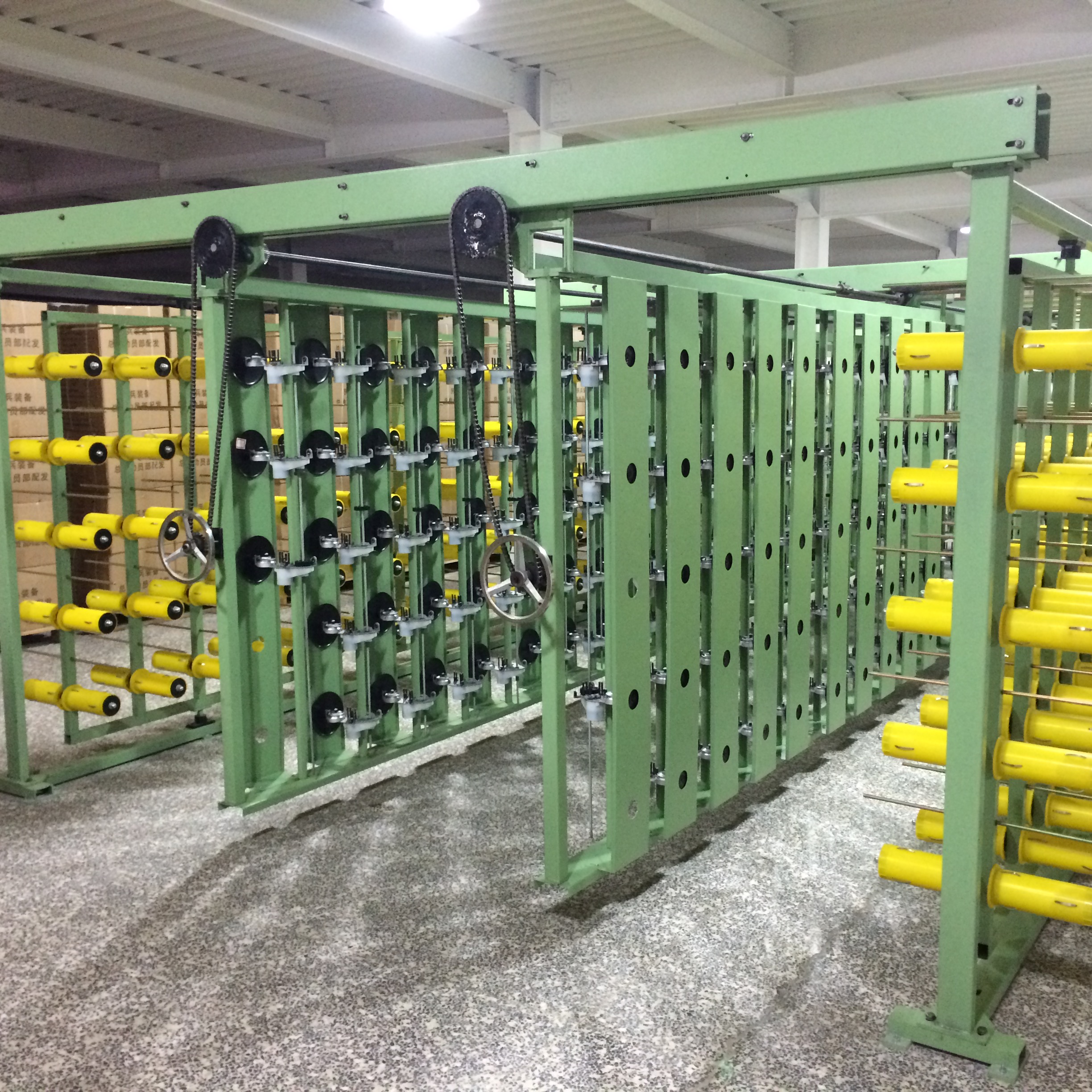An In-depth Look at Various Types of Tensioning Devices in Glass Fiber Warping Machines